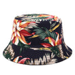 European and American ins fisherman hat for women, new print, reversible, sun hat, outdoor travel, foldable basin hat for summer