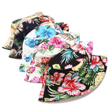European and American ins fisherman hat for women, new print, reversible, sun hat, outdoor travel, foldable basin hat for summer