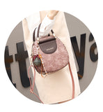 Genuine Leather Vintage Woven Handbag Women's 2025 New Casual All-match Crossbody Bag Fashion Texted Shoulder Bag