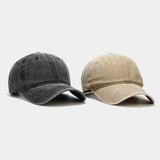 European and American ins Washed Vintage Simple Baseball Cap Men's and Women's Outdoor All-match Cap Trendy Simple Hat