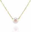 White Freshwater Pearl Pendant Necklace for Women - AAA+ Quality Pearl Necklace for Women With 925 Sterling Silver Chain