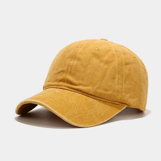 European and American ins Washed Vintage Simple Baseball Cap Men's and Women's Outdoor All-match Cap Trendy Simple Hat