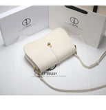 Women's Bag Genuine Leather Niche Entry Luxury Brand Saddle Bag 2025 New Women's Bag Shoulder Underarm Crossbody Bag
