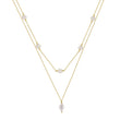 Distinctive Pearl Necklace Stacked with 925 Silver  Cross-border ins Style Irregular Baroque Pearl Ornaments TWINKLE QUEEN