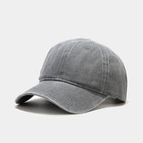 European and American ins Washed Vintage Simple Baseball Cap Men's and Women's Outdoor All-match Cap Trendy Simple Hat
