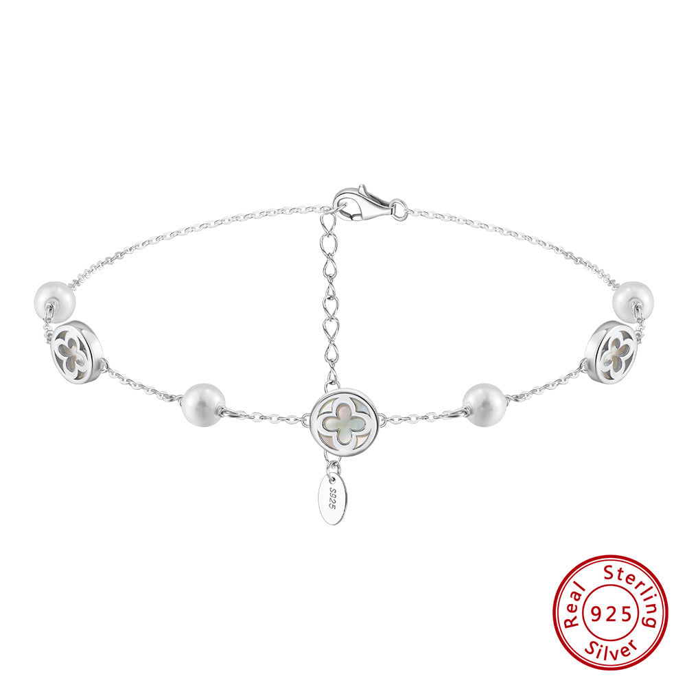 Elegant Natural Shell Pearls Bracelet – Timeless Jewelry for Women