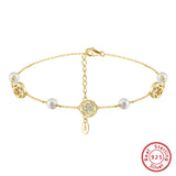 Elegant Natural Shell Pearls Bracelet – Timeless Jewelry for Women