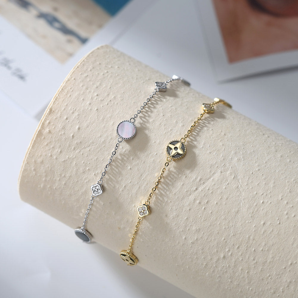 Black Shell Anklet – Handmade Beach Jewelry for Women