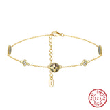 Black Shell Anklet – Handmade Beach Jewelry for Women