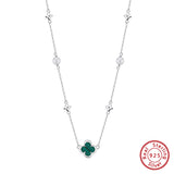 Shell Pearls Malachite 14K Gold Plated 925 Sterling Silver Pendant Necklace