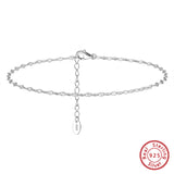 14K Gold Plated 925 Sterling Silver Anklet
