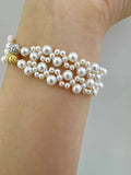 Natural Frashwater Pearl Beacelet