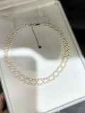 Natural Freshwater Pearl Neckless Delicate lace romantic vintage necklace