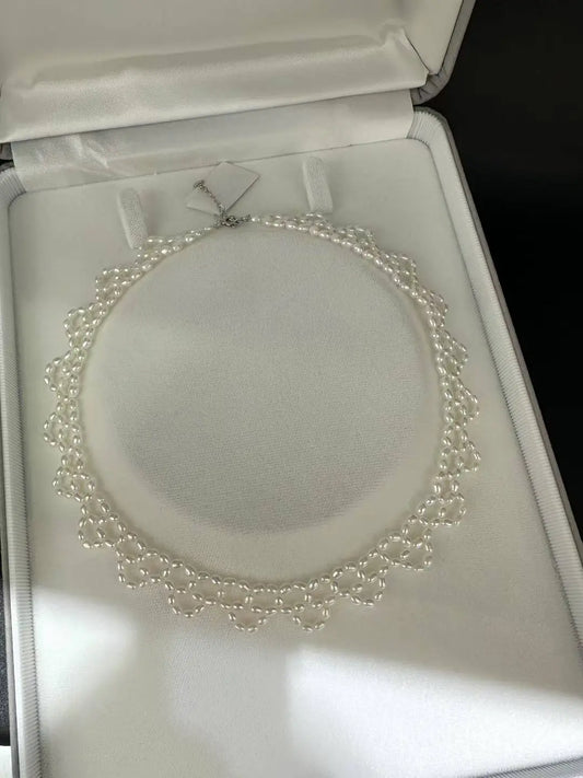 Natural Freshwater Pearl Necklass