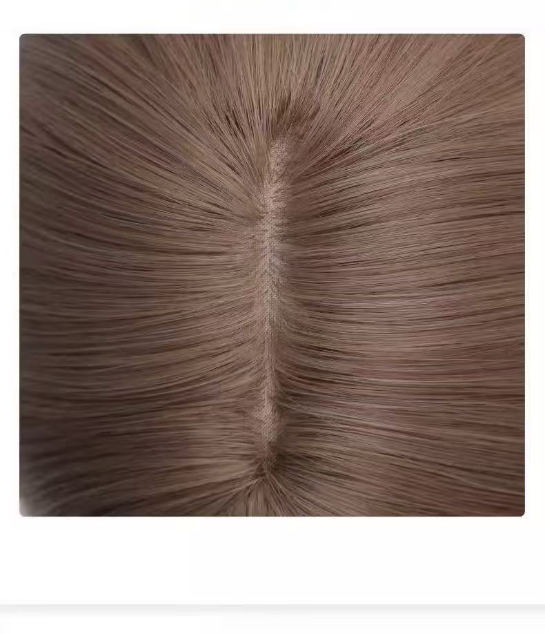 Wig Women's Short Hair Curly Hair Full Head Cover 2025 New Imitation Hair Natural Fashion Mid-length Wool Roll Wig Cover 4.3 3 Evaluations Within a year 60 + Box Deal