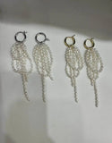 Natural Pearl Fringe Earrings TWINKLE QUEEN