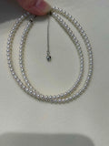 Freshwater Pearls Necklace With Silver