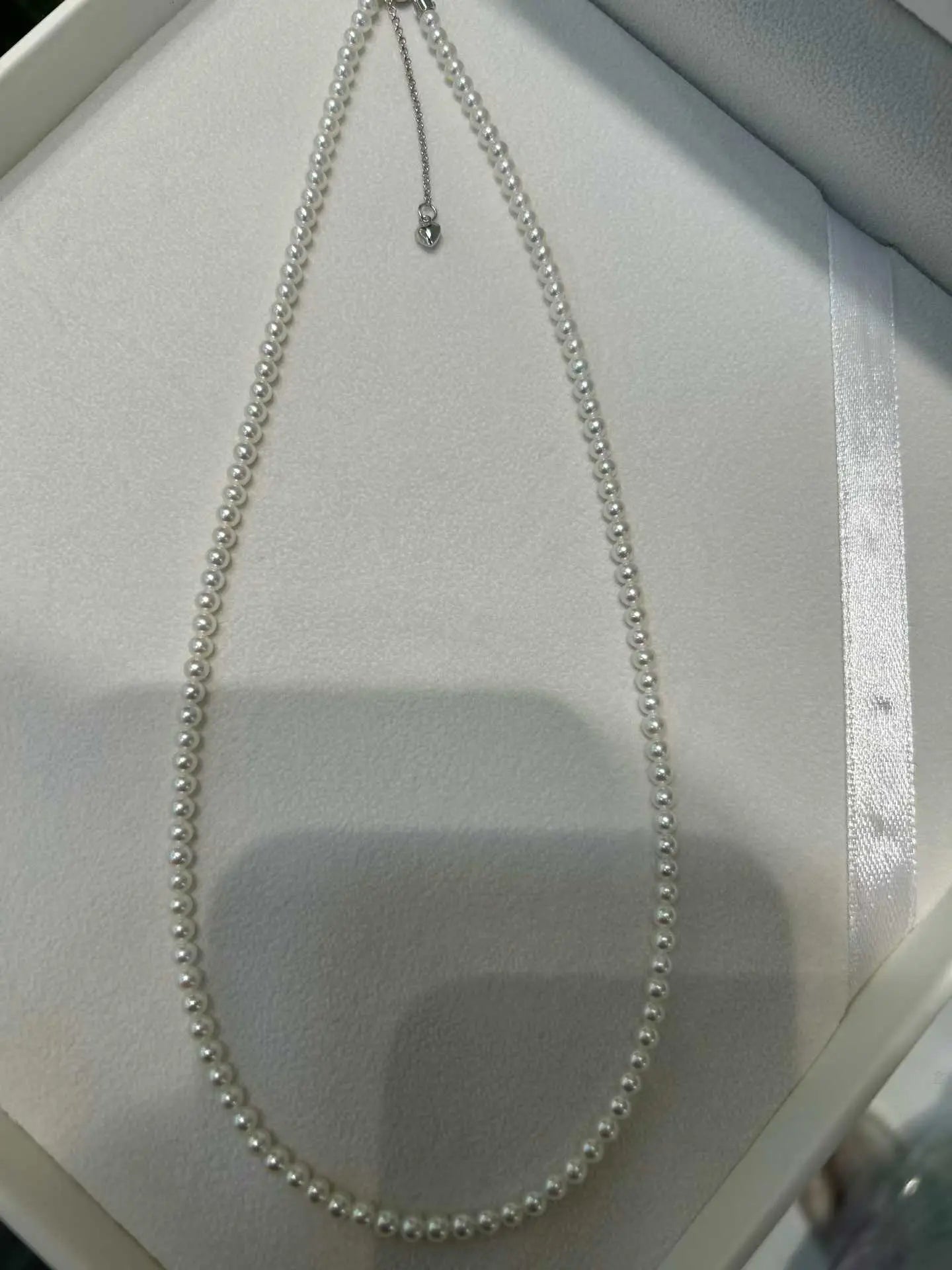 Freshwater Pearls Necklace With Silver