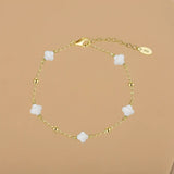 14K Gold Plated Bracelet – Elegant Adjustable Chain Bracelet for Women & Men TQ