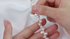 Cultured Freashwater Pearl 14K Gold Plated 925 Sterling Silver Baroque Irregular Shaped Pearl Bracelet